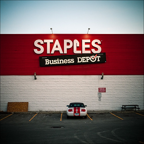 staples and mustang Sam Javanrouh Flickr