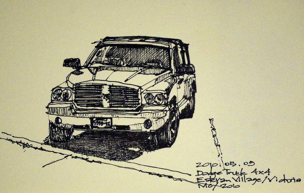 Victoria Estevan Village, parked truck a photo on Flickriver