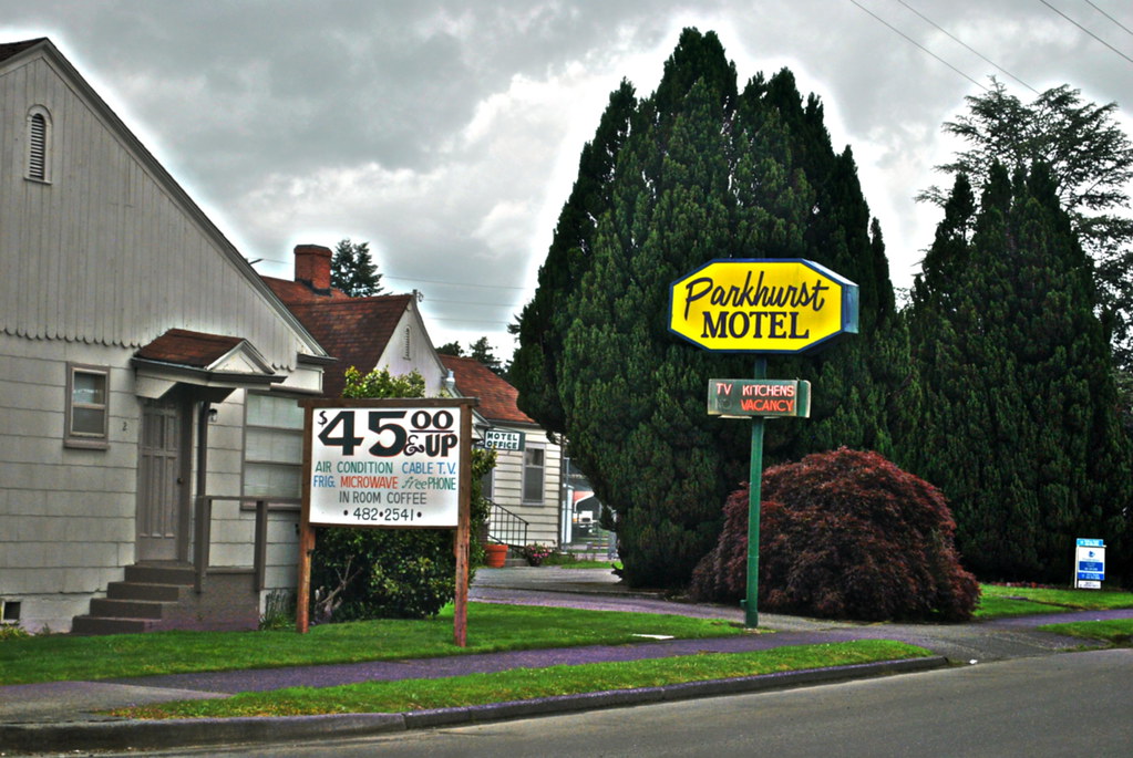 Parkhurst motel, Elma Washington jeremy quist Flickr