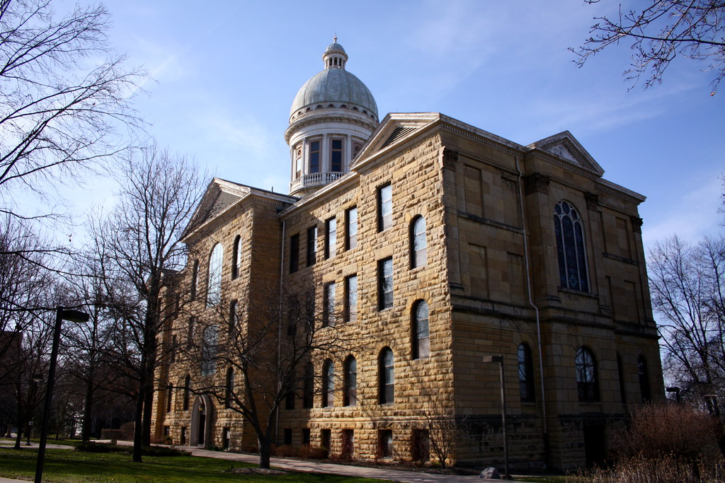 Augustana College Old Main is the icon structure at August… Flickr