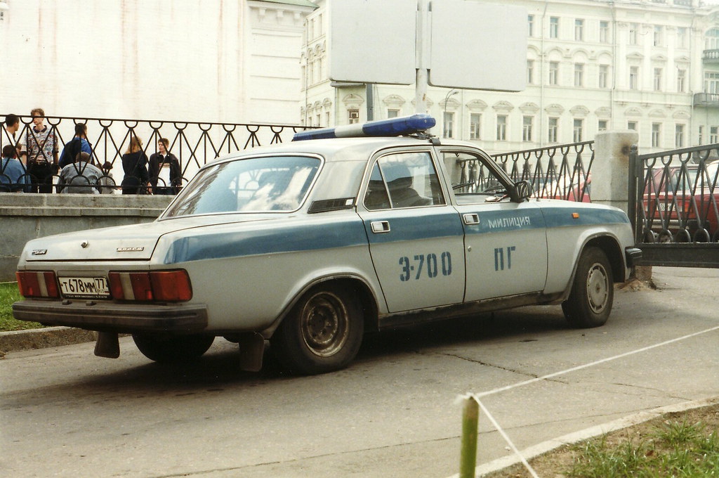 Moscow Police Car (GAZ31029 Volga) Let's face it, you're … Flickr