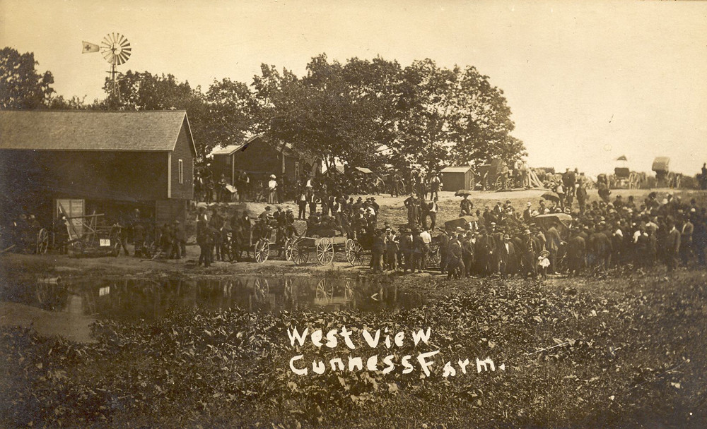 West View of Gunness Farm, 1908 Belle Gunness West View … Flickr