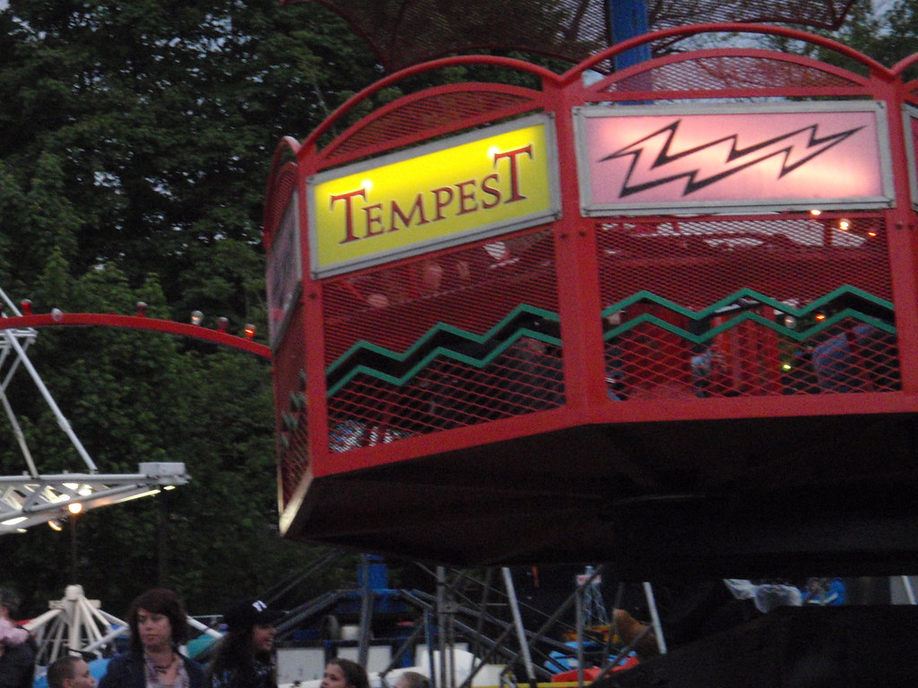 Playing on the rides Williamson Apple Blossom Festival oomni Flickr