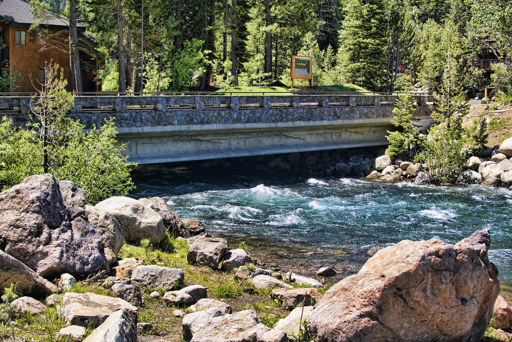 Overpass at Truckee River A view of the Alpine Meadow Road… Flickr