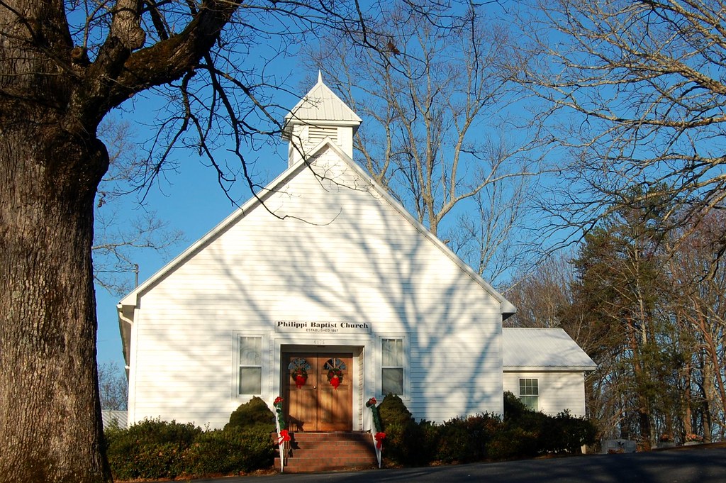 Christmas in Dahlonega, Philippi Baptist Church is… Flickr