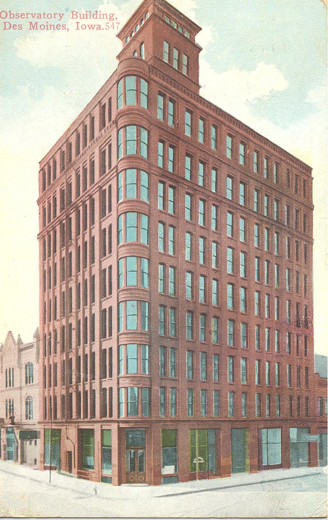 Observatory Building, Des Moines, Iowa Waterloo Public Library Flickr