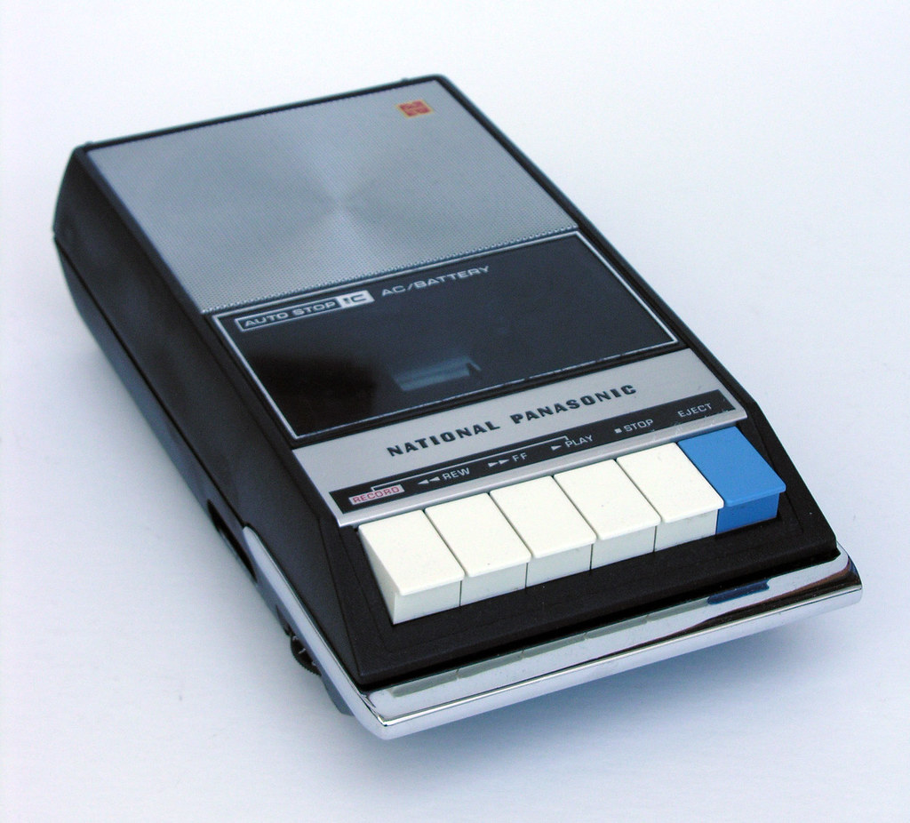 National Panasonic Cassette Recorder vicent.zp Flickr