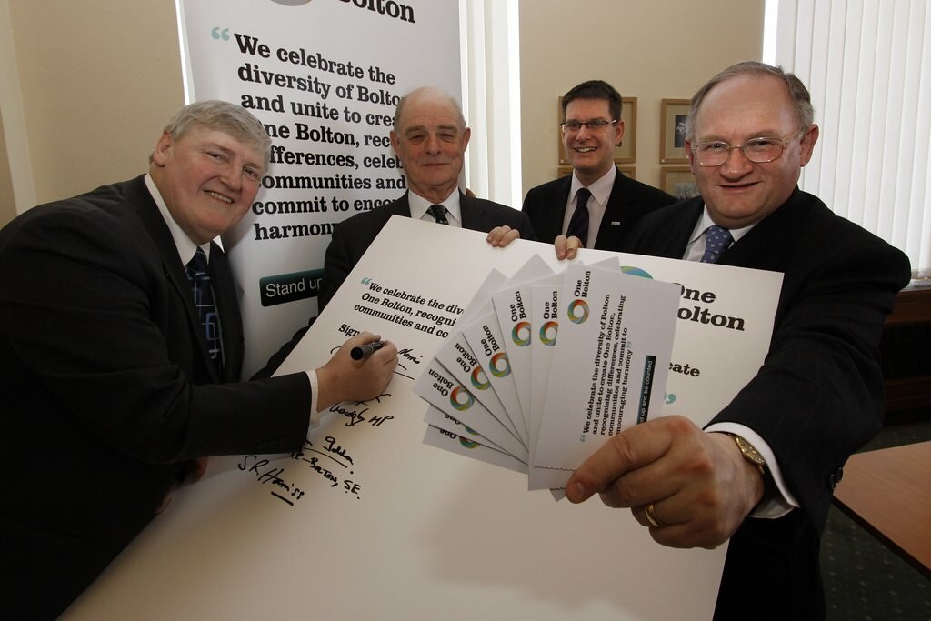 Bolton Council leaders Flickr