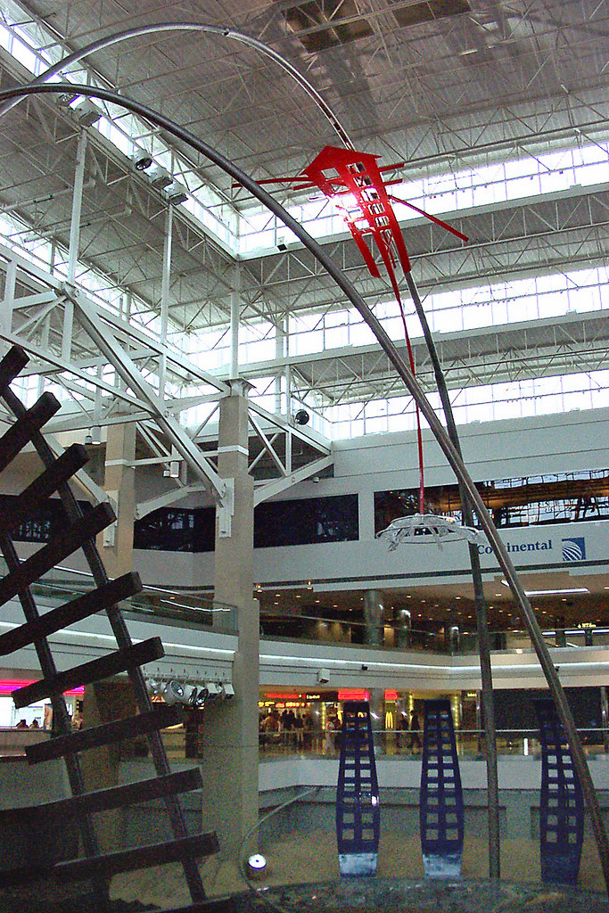Denver International Airport Artwork inside the terminal o… Flickr