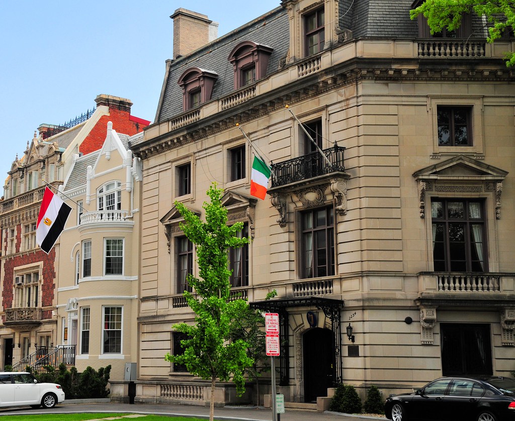 Irish and Egyptian Embassy Washington, DC Embassy of Irela… Flickr
