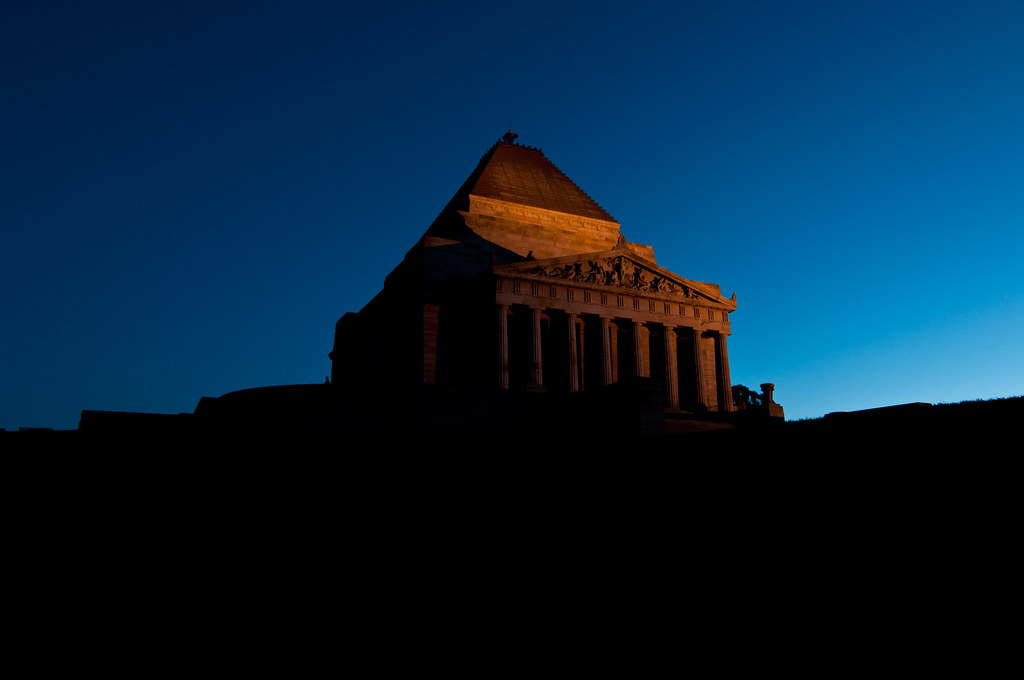 Anzac Day Light Shrine of Remembrance Camera Nikon D90 Ex… Flickr