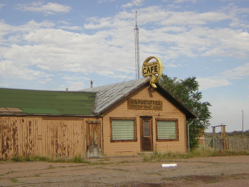 Virginia Dale, Colorado Abandoned Post Office and Cafe in … Flickr