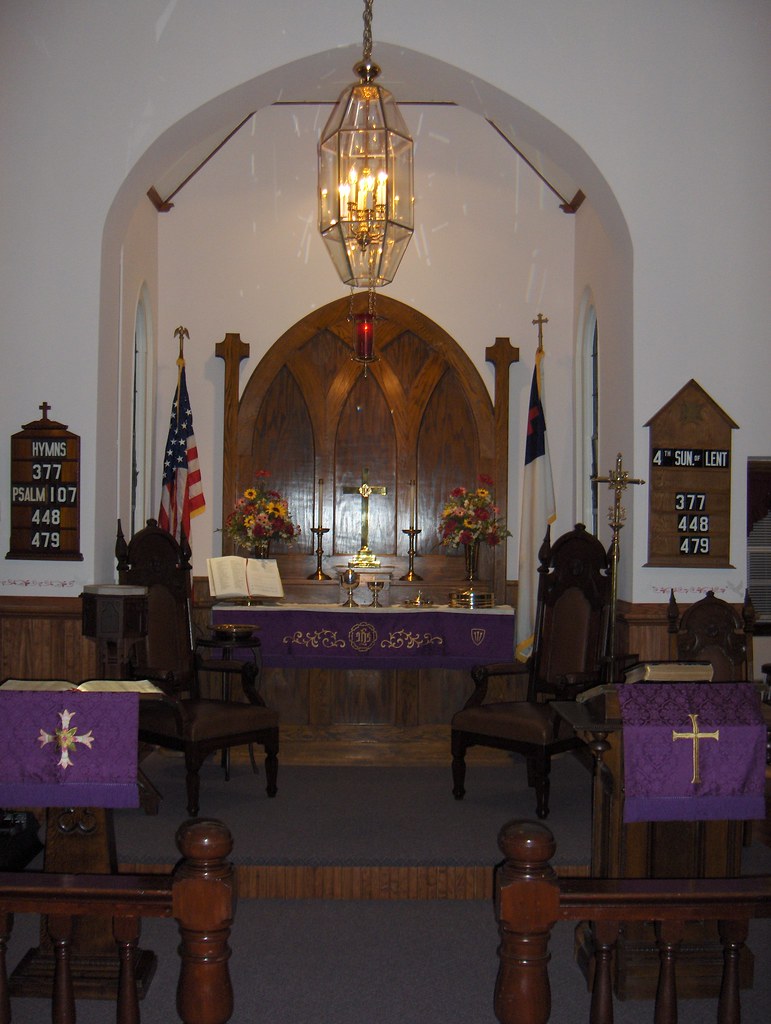 Altar Mount Union Lutheran Church Flickr