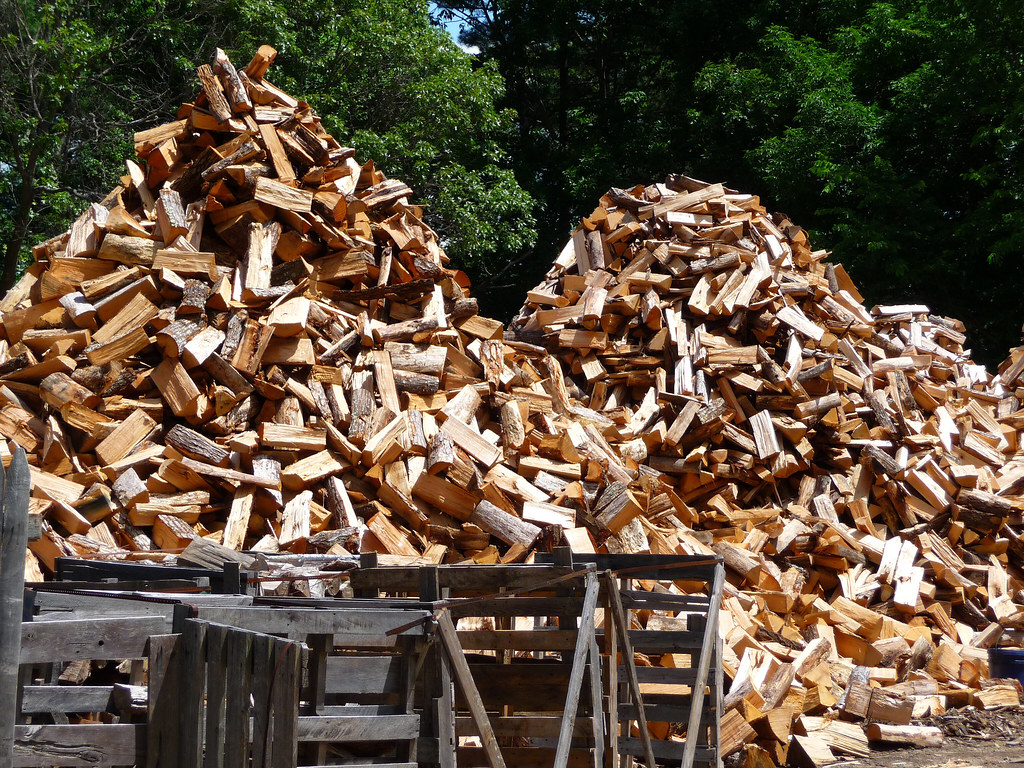 woodpile The time to get ready for winter is June. This.Usually