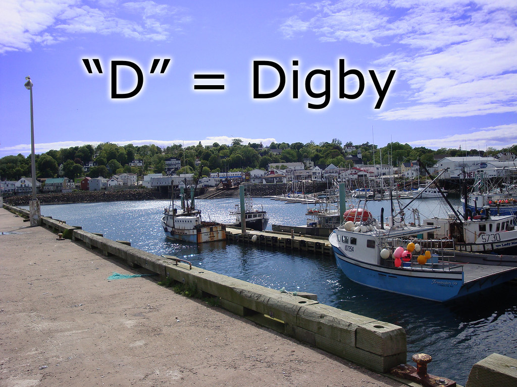 D = Digby, Nova Scotia Digby is located over looking the p… Flickr