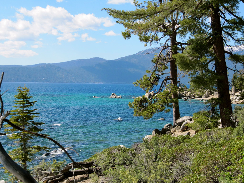 Lake Tahoe Nevada side A shot taken at a vista during ou… Flickr