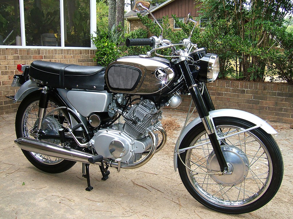 Classic 1960's HONDA Motorcycle My 1964 Honda CB160 Baby S… Flickr