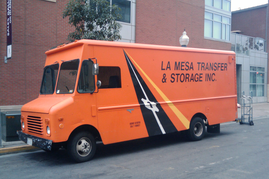 Allied Van Lines Stepvan in downtown San Diego. So Cal Metro Flickr