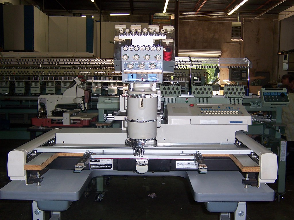 Barudan BEAT IV Embroidery Machine, Bordadora a photo on Flickriver