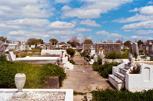 Carrollton Cemetery Stupid light leak Frank McMains Flickr