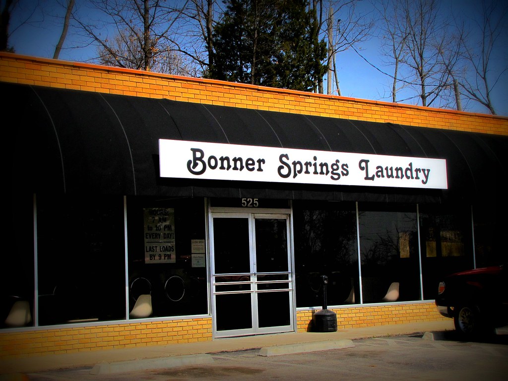 Bonner Springs Laundry Gotta love a big black awning on a … Flickr