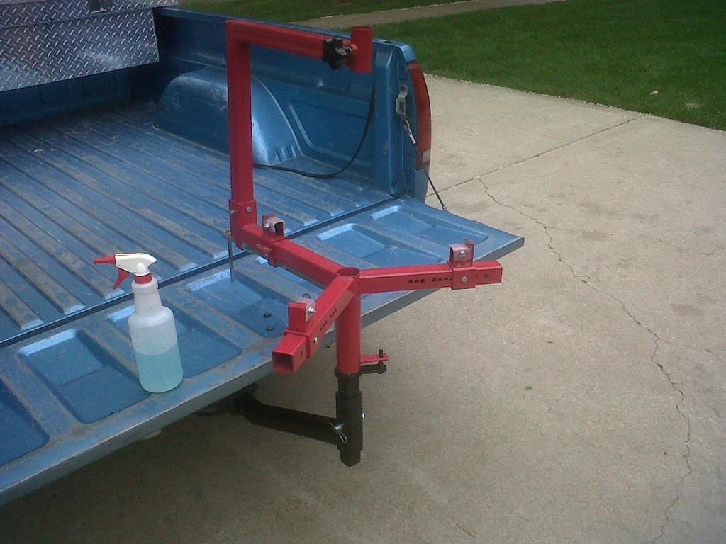 Truck hitch mount for Harbor Freight Tire Changer Lee & Heather Flickr