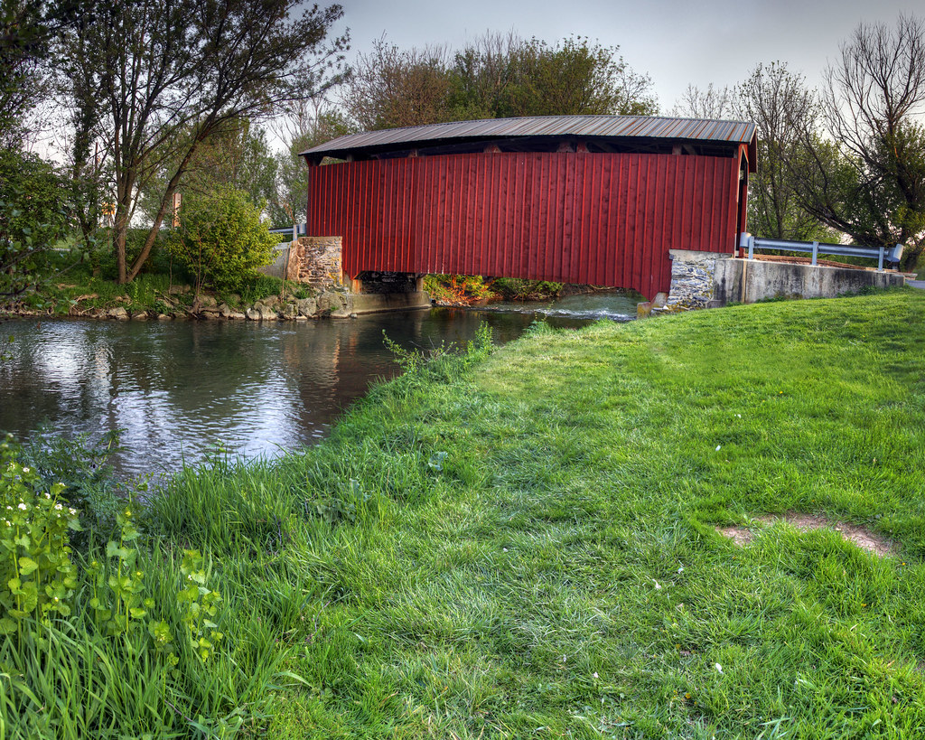 Landis Mill Covered Bridge Lancaster PA Jared Hippensteel Flickr
