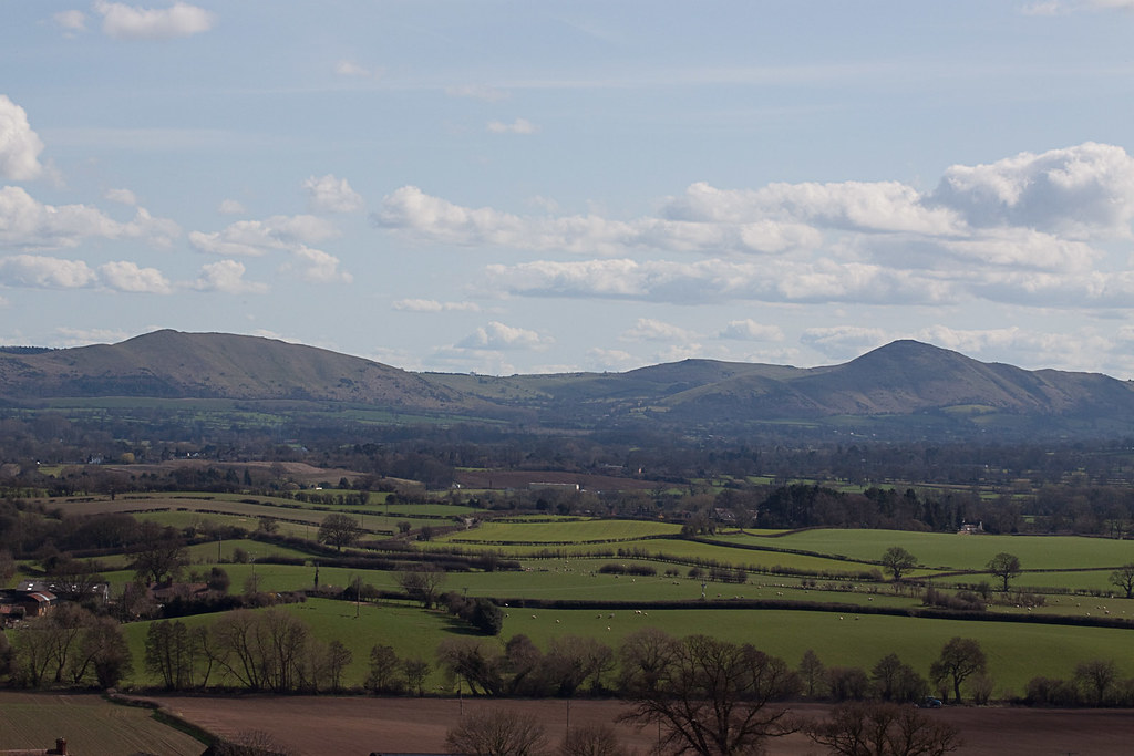 Caer Caradoc and the Lawley from Lyth Hill Looking south w… Flickr