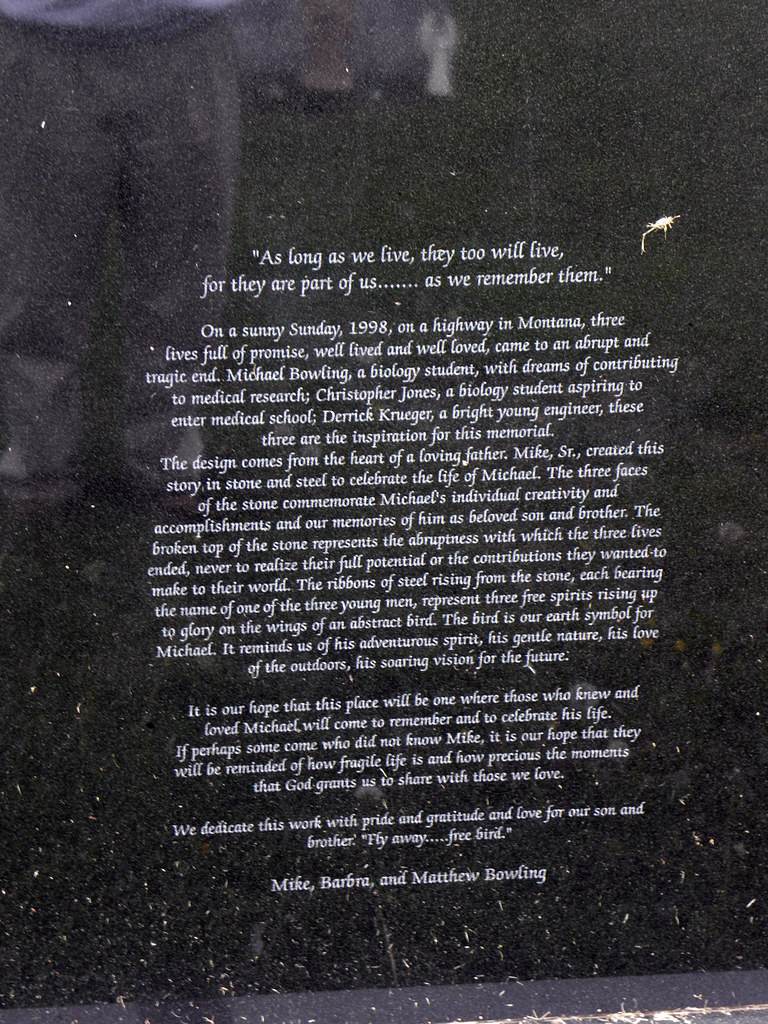 Indiana Elrod A unique memorial. Cemeteries are full of n… Flickr