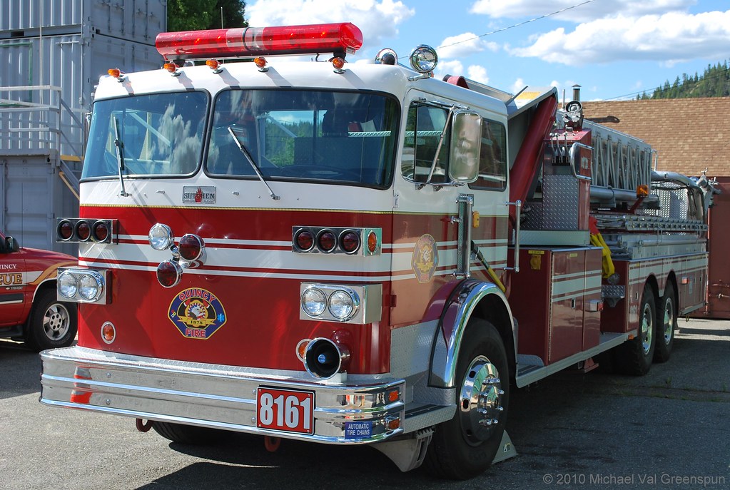 Quincy Fire Dept. Quincy Fire Fire Engine 8161 parked at t… Flickr
