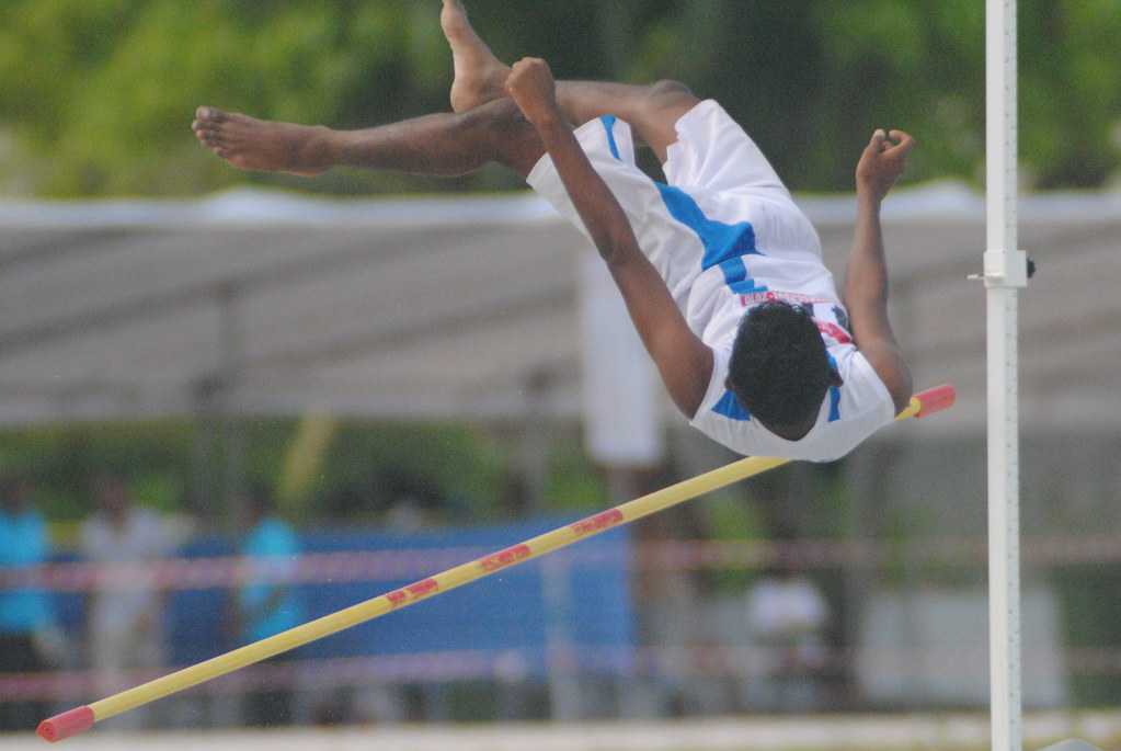 Athlete The high jump is a track and field athletics event… Flickr