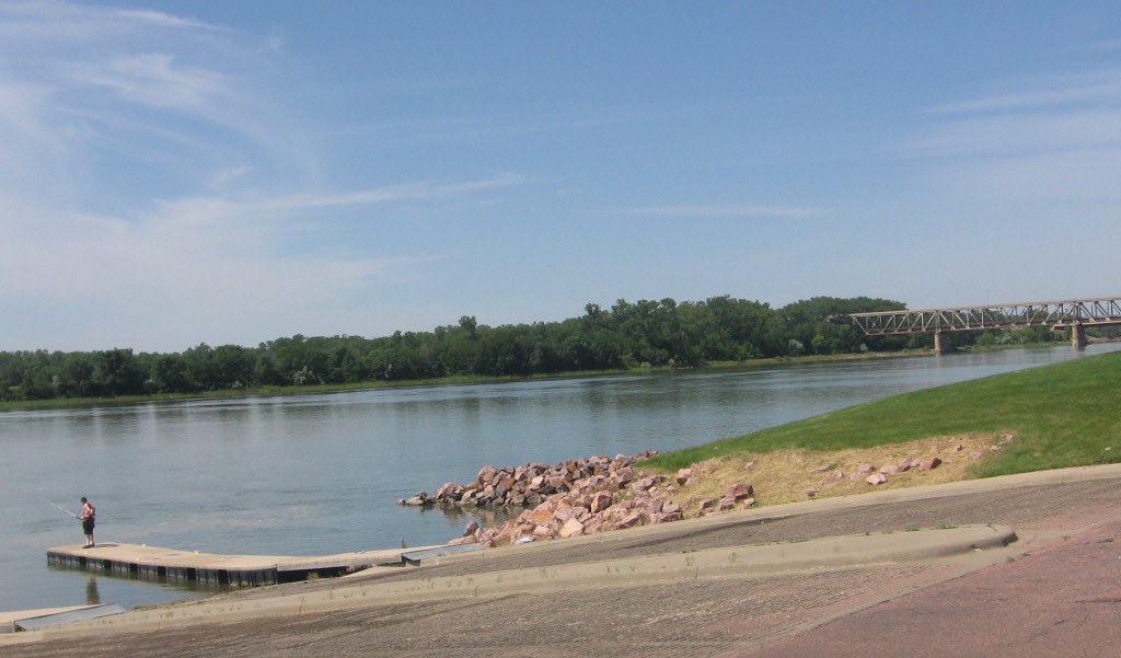Missouri River, Yankton, SD looking toward Nebraska Flickr