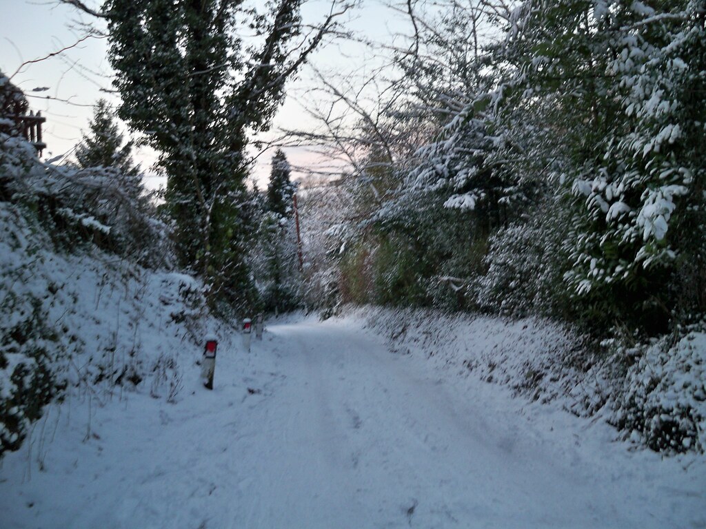 A snowy Showell Lane Andrew Dunn Flickr