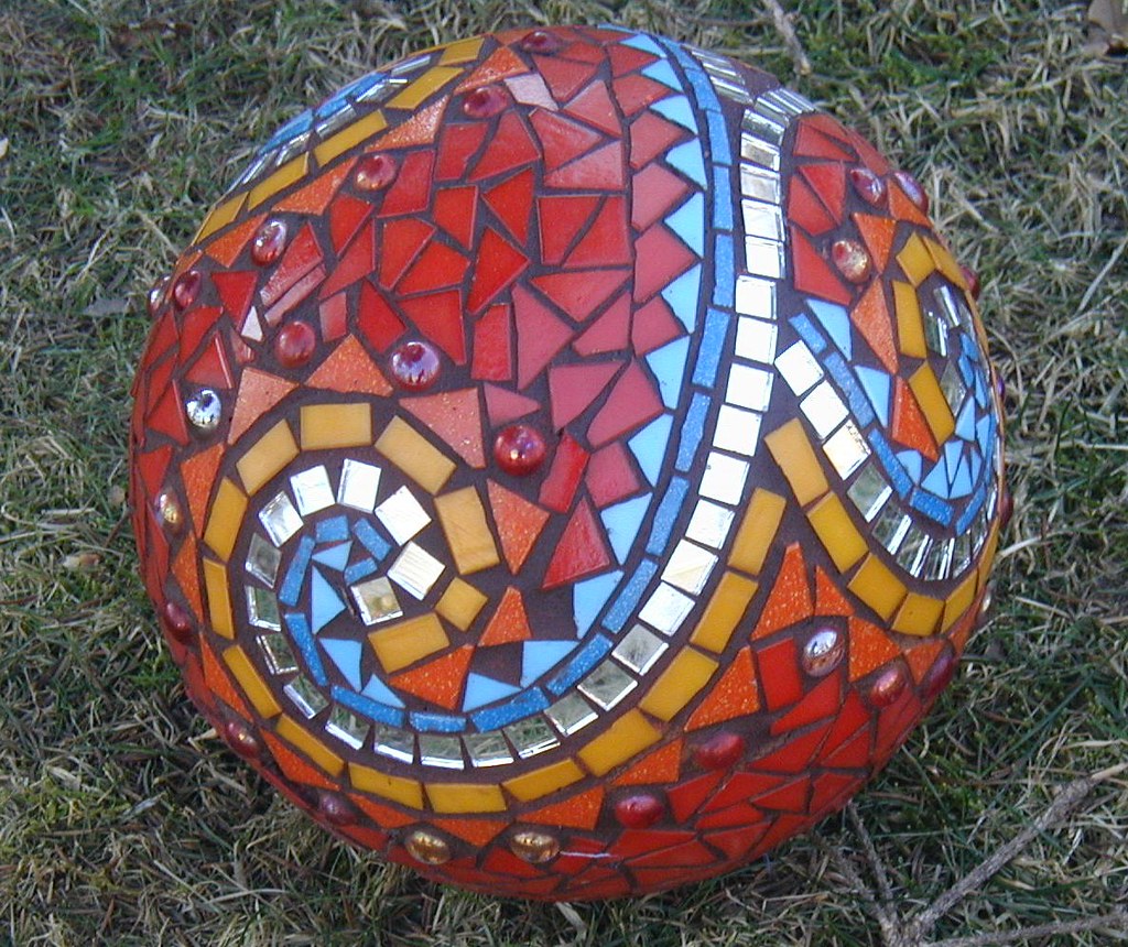 SW Swirl close up Recycled Bowling Ball My first attempt a… Flickr