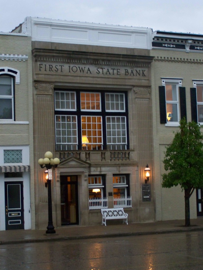 First Iowa State Bank Albia IA nrhp 85000007 Albia Squ… Flickr