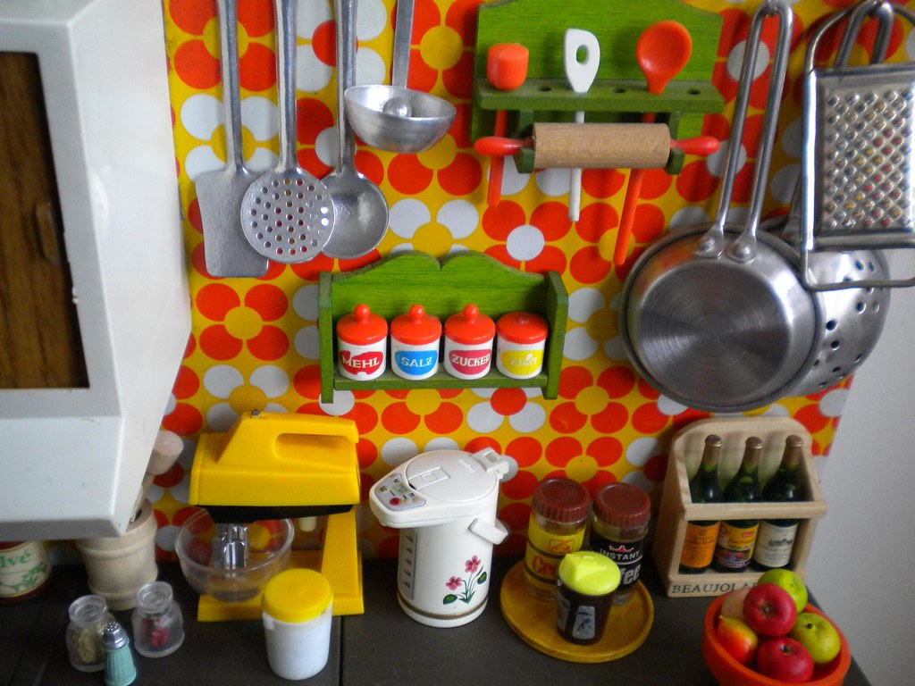 Vintage Joustra Toy Kitchen Vintage Toy Kitchen orange til… Flickr