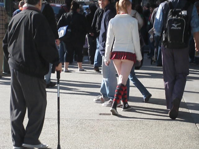 On an End Note | Kept seeing this girl and her naked butt at… | Flickr