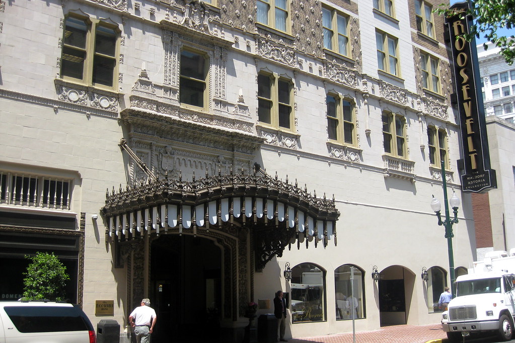 New Orleans CBD Roosevelt Hotel The Roosevelt Hotel, cu… Flickr