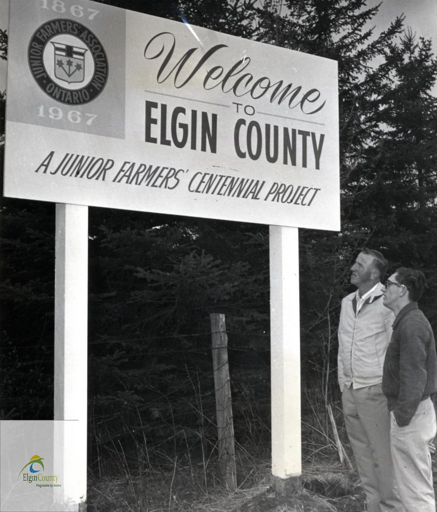 The Elgin County Junior Farmers, as their Centennial proje… Flickr