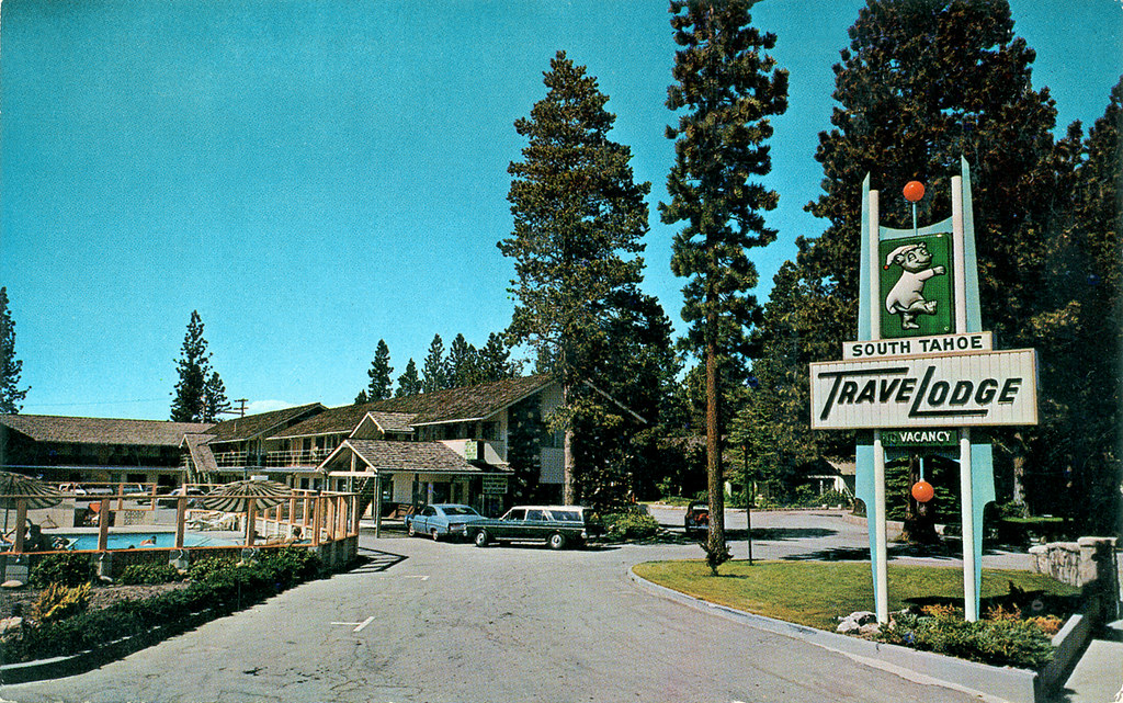 South Tahoe TraveLodge, 1960's U.S. Hwy 50, South Lake Tah… Flickr