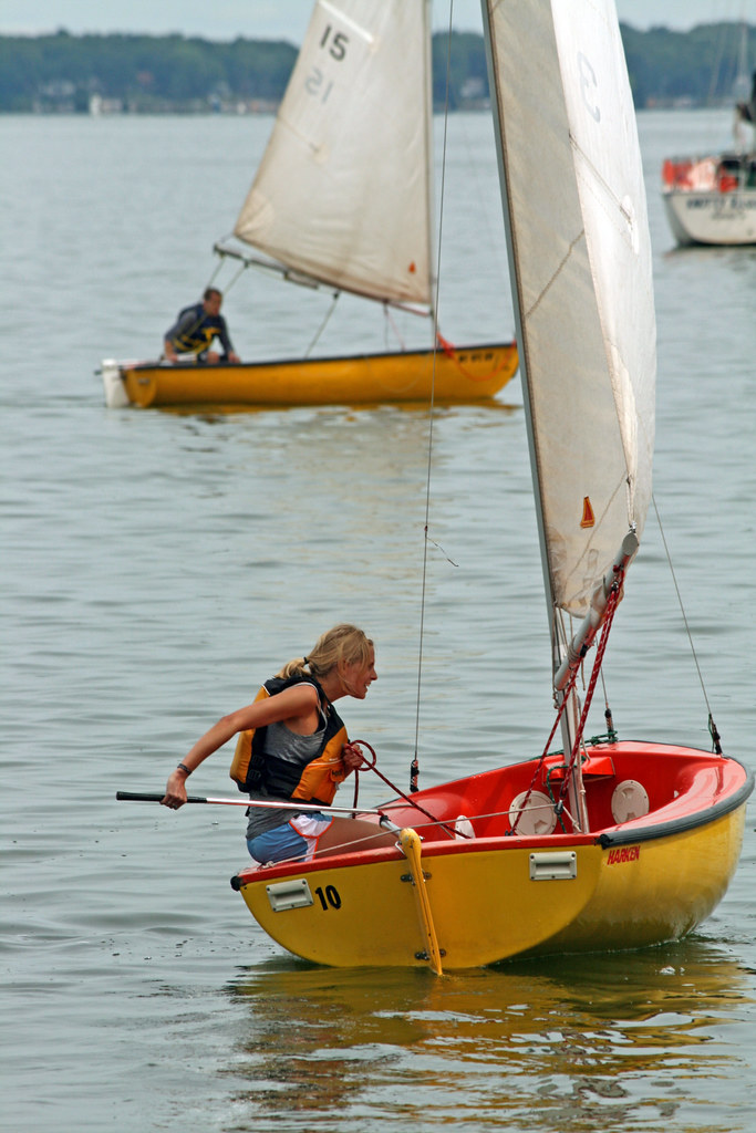 Sailing in On Lake Mendota, near University of WisconsinM… Flickr