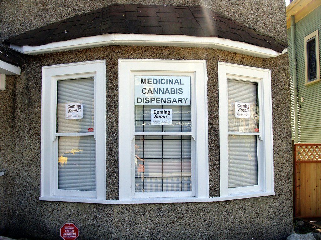 Medicinal Cannabis Dispensary At Thurlow and Davie , funni… Flickr