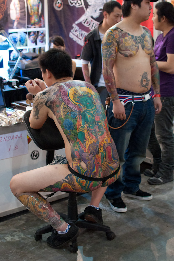 Full body buddhist tattoo Singapore Tattoo Show 2010 The… Flickr