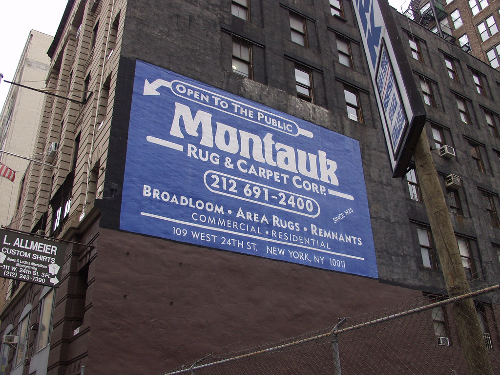Montauk Rug & Carpet Corp. 109 W. 24th St. New York. 2002.… Flickr