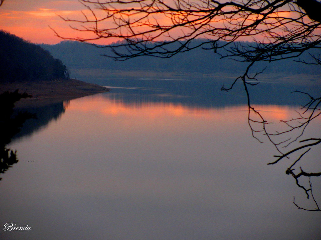 Sunrise At The Dam Cumberland Lake Dam, Kentucky, on our w… Flickr