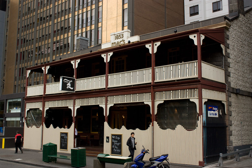 Mac's Hotel Melbourne Australia Mac's Hotel is a twostore… Flickr