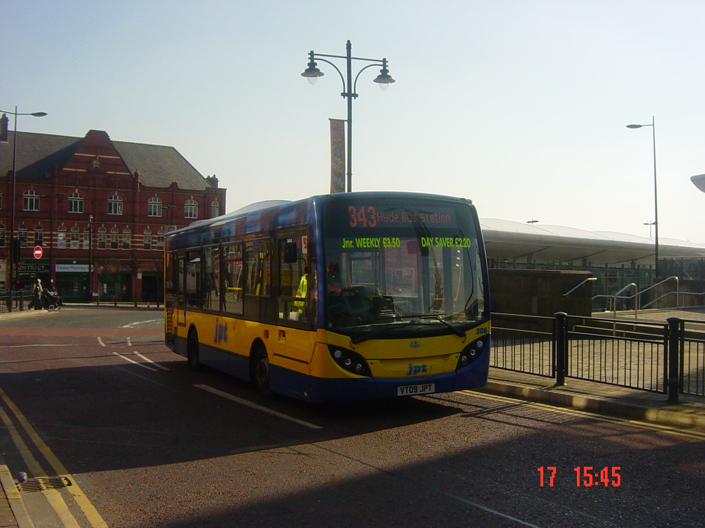 306 VT09 JPT Services number 343 Hyde Bus Station alan joseph Flickr