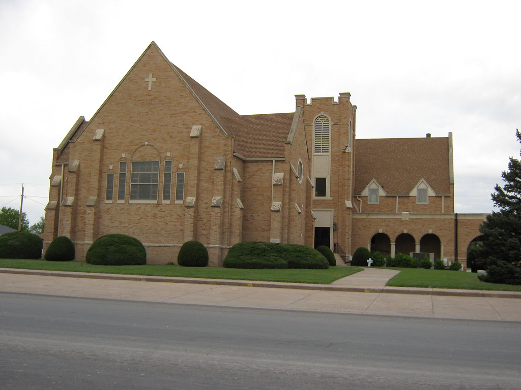 Methodist Church Ness City Kansas John Nicolas Flickr