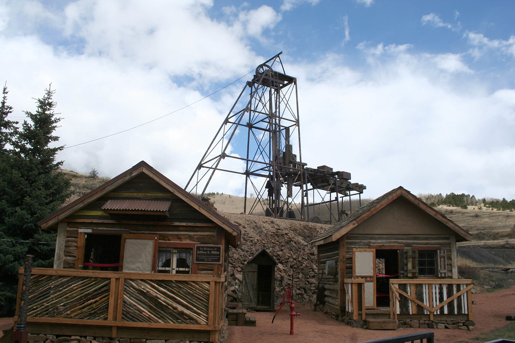 Cripple Creek Mining Cabin Replicas Cripple Creek, Colorad… Flickr