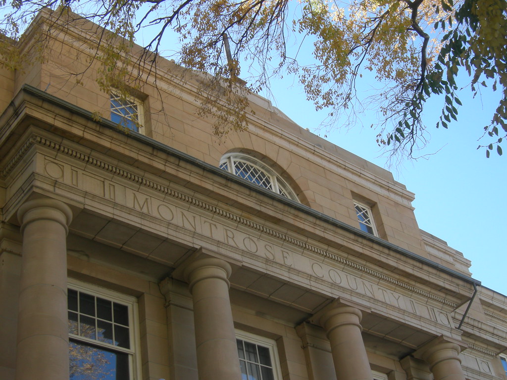 Montrose County Courthouse, Montrose, Colorado (detail) Flickr